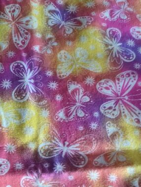 Butterfly Flannel Fabric